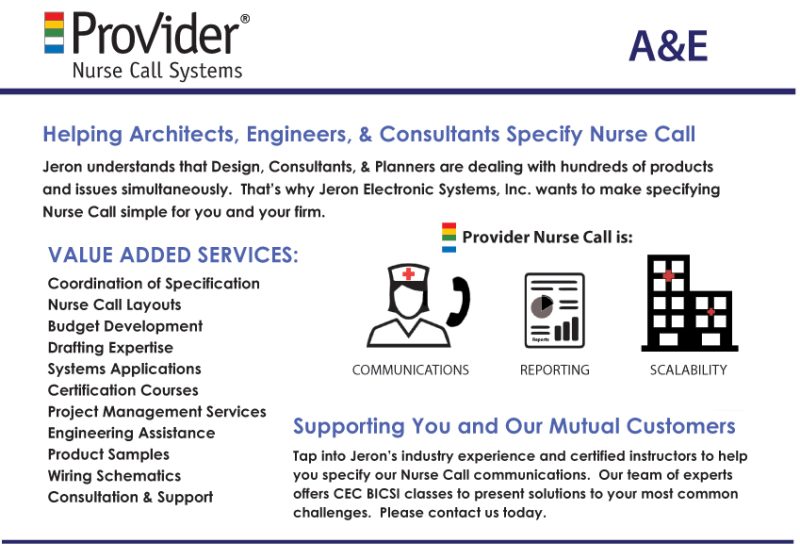 Architects and nurse call
